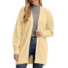 PrinStory Cardigans for Women Long Plus Size Cardigan Open Front