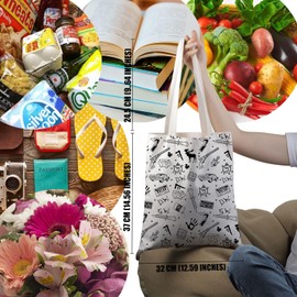 PWHAOO Ghost TV Show Inspired Gift Dean and Sam Tote Bag Winchester Brothers Fan Gift TV Show Elements Gift (Dean and Sam T)