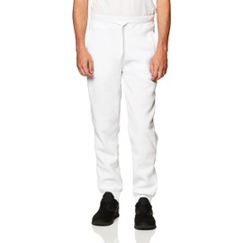 Southpole Men's Basic Active Fleece Jogger Pants-Regular and Big & Tall Sizes, WH (A), L