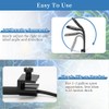 DaToo Mini Clip On Aquarium Light 7W Dimmable Small Fish