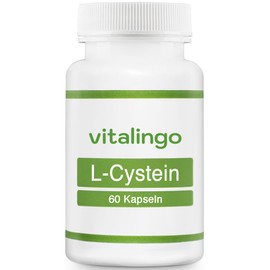 L-Cysteine Capsules, 60 Capsules of 700 mg, 600 mg per capsule, L-Cysteine HCI