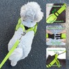 Feycig Dog Harness for Small Dogs, Anti-Pull Adjustable, Reflective Harness,