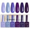 CANNI 6 Colors 9 ML Hema-Free Lavender Dark Purple Blue