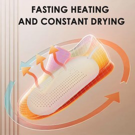 Adorila Electric Shoe Dryers, Portable Boots Dryer, Shoes Boots Warmer for Sweaty Sneakers Trainer Shoes, US Plug (Standard), Adult (Standard)