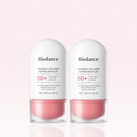 Biodance 바이오던스 인비저블 콜라겐 펩타이드 선세럼 (SPF 50+) 50ml, 2개 Biodance Invisible Collagen Peptide Sun Serum (SPF 50+) 50ml, 2 Pieces