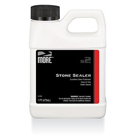 More Stone Sealer Stain Protection for Natural Stone and Tile Surfaces - Water Based Formula [Pint / 16 oz.]
