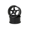 G-Force GD038 N-Type Drift Wheel, +6, Black R/C Car Wheel
