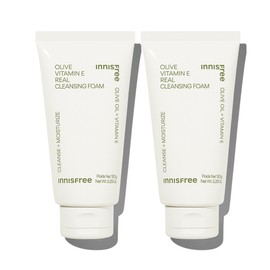 Innisfree [2 pieces] Innisfree Olive Vitamin E Real Cleansing Foam 150g