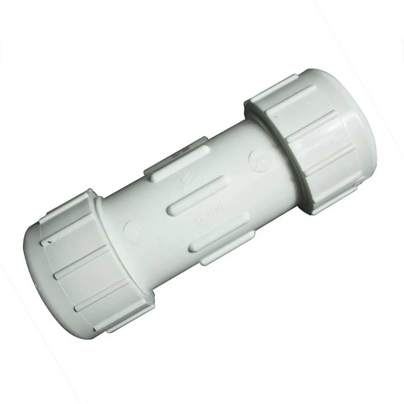 HASME 85322 3/4 Inch PVC Compression Coupling Replacement for PrimeX