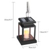LED Outdoor Solar Lantern Garden Hanging Solar Lamp with Decorative