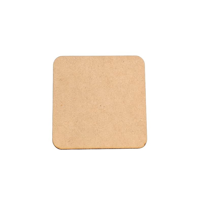 Juego de portavasos en forma de cuadrado para mesa de