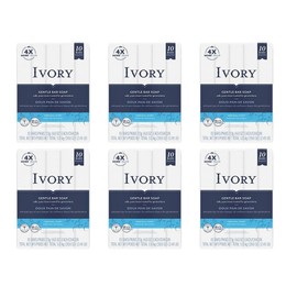 Ivory Soap, Original 4 oz Bars 10 ea (Pack of 6)