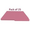 File Folder, Letter Size, 1/2 Cut Tab, 25 Pack (Pink)