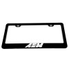 AEM License Plate Frame | Black Metal | Street Racing