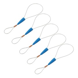 Gadpiparty 5 Piezas cables herramienta mano tirador cables pasacables herramienta cableado las herramientas extractores empuje electricista tracción alambre manual