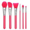 Make Up Brushes Professional Silicone Makeup Brush Easy to Clean Skin-Friendly Flexible Facial Mud Applicator Brushes Beauty Tools