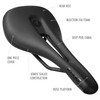 BEL AIR 3.0 OVERLAND LUX-ALLOY RAIL SADDLE Black Microfibre Top/Black