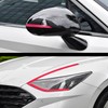 TOMALL 2 Pair Headlight Sidemarker Side Rear View Mirror Vinyl