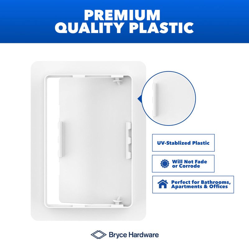 Bryce Hardware 4x6 Access Panel for Drywall- Plumbing Access Panel