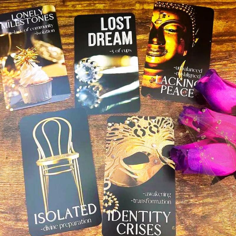 Heart of Gold Love & Romance Oracle Deck by Teresa