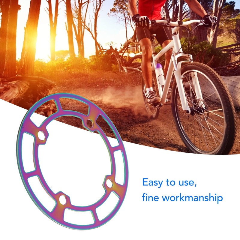VGEBY Bicycle Chain Protector, 104BCD Chainring Protection Mountain Bike Cranksets