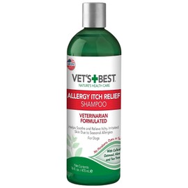 Vet's Best Allergy Itch Relief Dog Shampoo, 16 Ounces