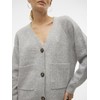 VERO MODA Women's Vmboom LS V-Neck Button Cardigan Ga Noos
