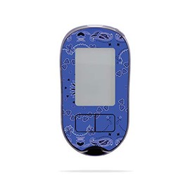 MightySkins Skin Compatible with Accu-Chek Aviva Plus - Blue Bandana | Protective, Durable, and Unique Vinyl Decal wrap Cover | Easy to Apply, Remove, and Change Styles | Made in The USA