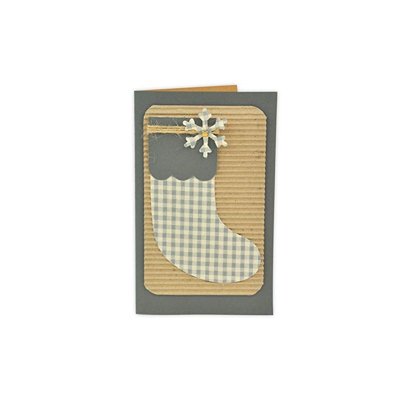 Sizzix Bigz Die Christmas Stocking by Sophie Guilar, ABS Plastic