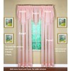 Today's Curtain Emelia Original Voile Panel 84", Rose, 60" W
