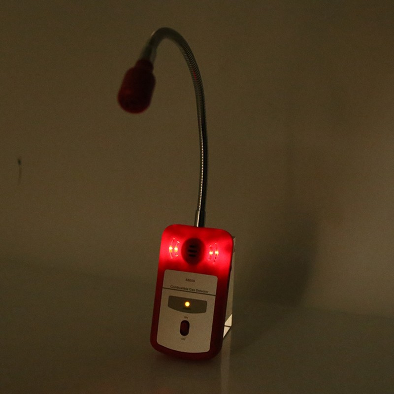 1Pc Portable Combustible Natural Gas Leak Detector Tester with Sound