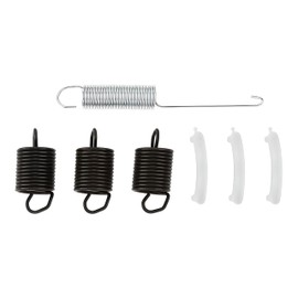 Washing Machine Replacement Kit For Whirlpool - 3 Suspension Springs WP63907, 3 Tub Wear Pads 285744 & 1 Counterweight W10250667 – Premium Quality for Durable Performance