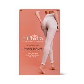 Euphidra Kit Riducente, con Crema Riducente, Crema Rassodante e Active Pants, Migliora la Silhouette, Contrasta Pelle a Buccia d’Arancia e Zone Rilassate, Azione Riducente e Tonificante