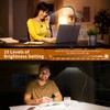 Mojimdo LED Desk Lamp with Clamp, LED Dimmable Reading Lamp