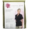 Canyon Rose Wrap Front Salon Esthetician Jacket, Short Sleeve Wrap