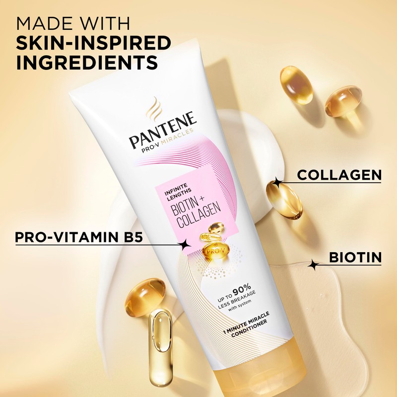 Pantene Pro-V Miracles Infinite Lengths Biotin + Collagen 1 Minute