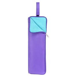 HARFINGTON Umbrellas Bag Carry Bag 4.3"x13.4" Portable Reversible Wet Umbrella Sleeve Folding Cover Waterproof Pouch Case for Storage Travel Home Outdoor, Violet