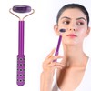 Double Head Germanium Face Massage Roller Portable Facial Skin Tightening