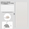 STICKGOO 10-Pack Tile Edge Trim, 12" Wall Molding Trim for