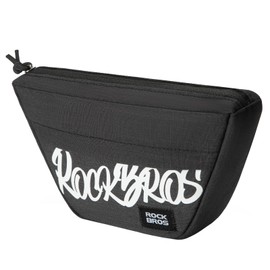 ROCKBROS Bicycle Handlebar Bag Small Bicycle Bag Handlebar with 0.7 L Capacity for Road Bike Mountain Bike Gravel Scooter Ebike Black