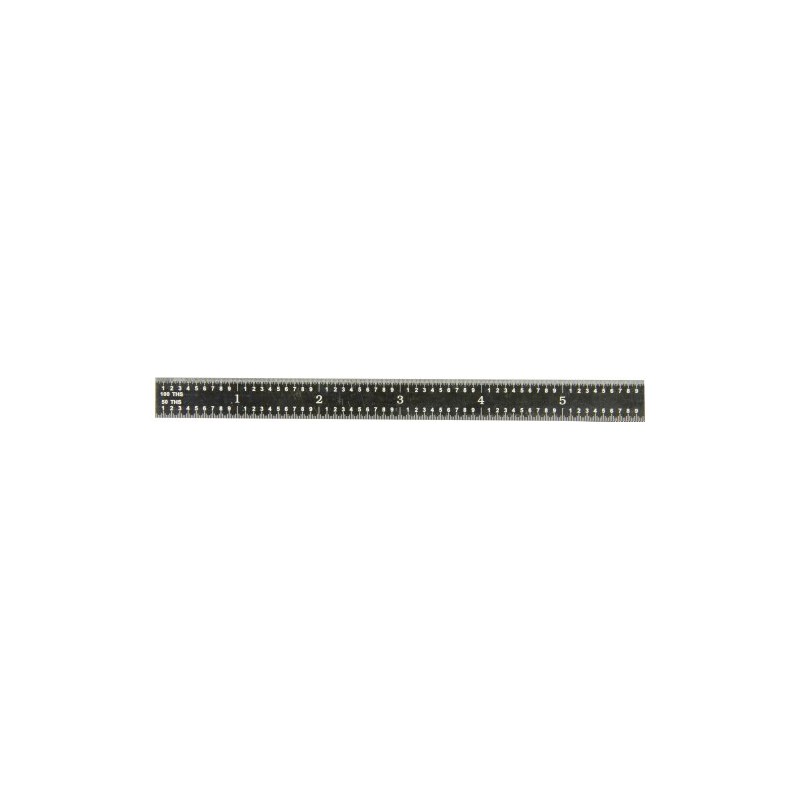 Fowler 52-308-006-0, EZ Read Flexible Rule - 6"