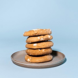 The Cravory: Salted Caramel Cream Cookies - 6 cookies, 2.0 oz. each - Individually Wrapped - Gourmet - Baked Fresh - Dessert, Snack or Baked Goods