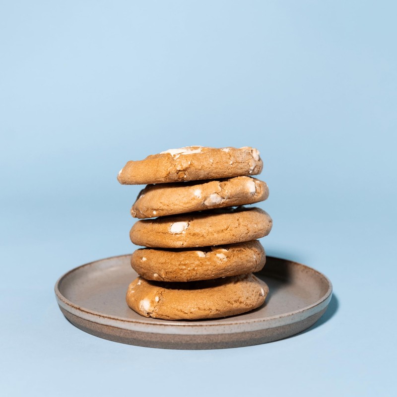 The Cravory: Salted Caramel Cream Cookies - 6 cookies, 2.0