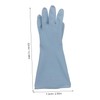 Gatuida 3Pairs Dishwashing Gloves for Kitchen Use Non Slip Household