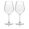 BRUNNER Weingläser Set Classic Camping Reise Wein Glas Bruchfest Antislip