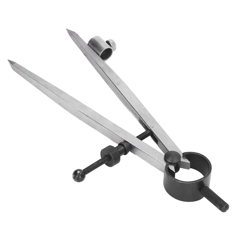 Wing Divider Gauge Carbon Steel Adjustable Angle Lockable Scribing Tool