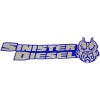 Sinister Diesel Stickers - 2 Pack 7"x2"