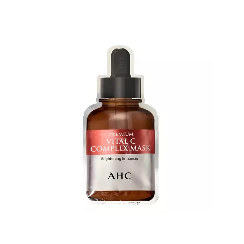 Gita AHC 프리미엄 바이탈C 콤플렉스 마스크팩 27g 20매 /미백앰플/비타민C 순면마스크