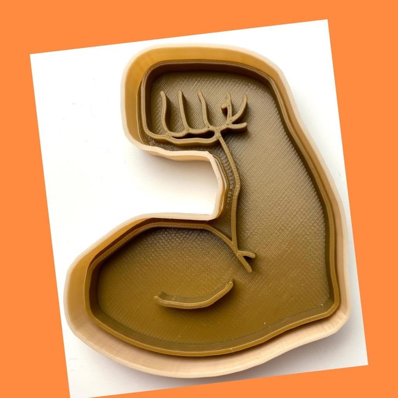 EverythingForCakes Gym Themed Cookie Cutter Set of 3