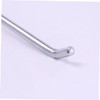 ABOOFAN 50Pcs Triangular Hole Board Hooks for Supermarket Shelving Thick